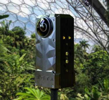 A camera supplied by META inside the Rainforest Biome